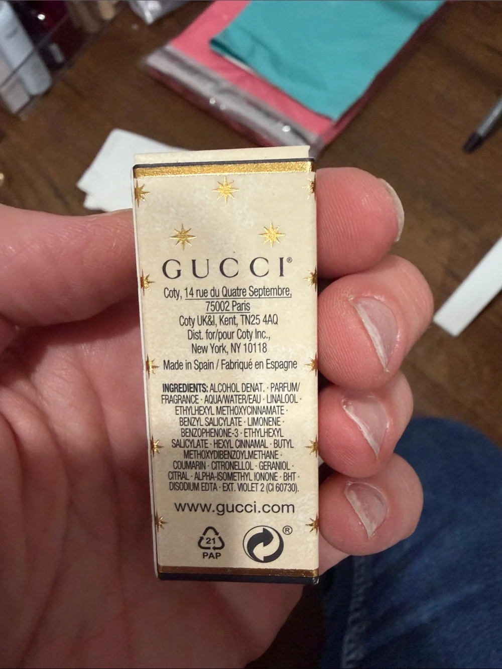 Gucci Memoire brand new in box